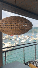 Morning scenes captured at Herceg Novi harbor and diving platform