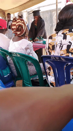 Graduation ceremony celebrated under tent in Sabon Tasha Nigeria