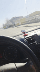 Morning interior scenes: car dashboard and decorated wooden surface