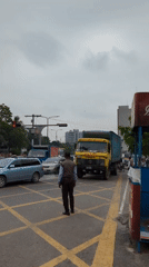 Morning rush hour traffic documented across Dhaka streets