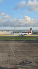Airport activity and street scenes captured in Kuta, Indonesia