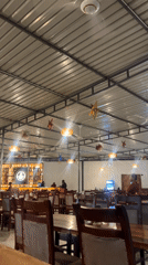 Evening eats at a casual Dar es Salaam spot