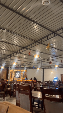 Evening eats at a casual Dar es Salaam spot