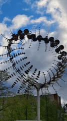 Spring day park visit documented in Chaikovsky, Russia