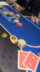 Poker game observed in Burgas, Bulgaria evening session