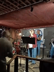 Live band night at a small Samara venue