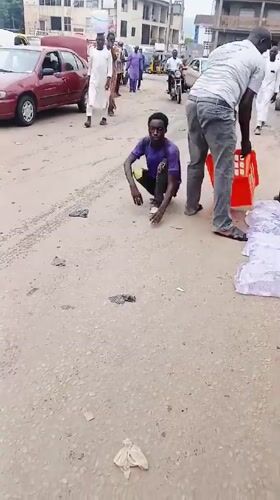Daily street market activity documented across Abuja neighborhoods