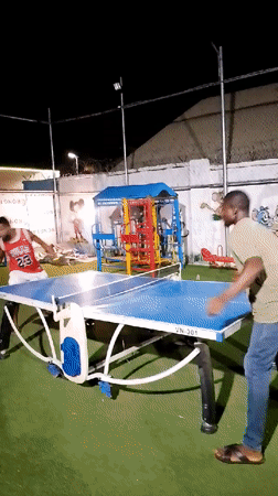 Evening recreation activities observed in Akwanga, Nigeria
