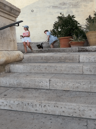 Afternoon in Matera's ancient sassi district and cathedral square