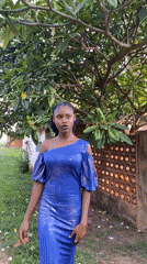 Portrait session with flowers captured in Vom, Nigeria
