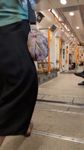 Snapshot of London public transit, buses and tube in motion