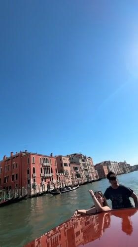 Morning boat journeys documented through Venice canals