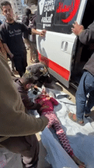Emergency response reported in Gaza involving young girl