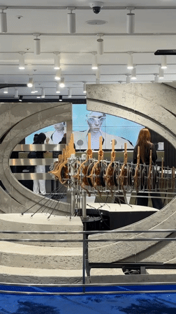 Gentle Monster store display documented in Incheon