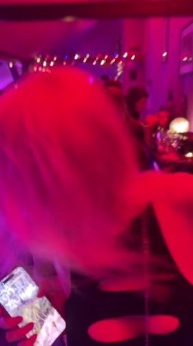 Night out at Belgrade club with DJ and dancing