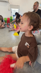 Children's dance class held in Kiryat Bialik studio