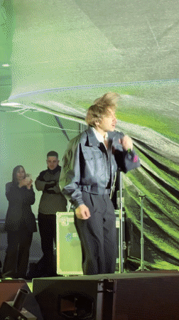 Outdoor concert performance draws crowd in Khabarovsk, Russia