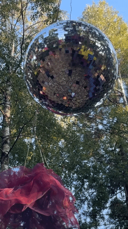 Forest party with DJ booth and solar caravan, Divčibare