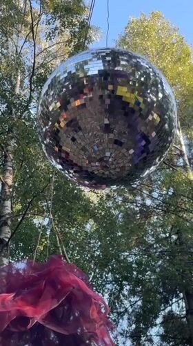 Forest party with DJ booth and solar caravan, Divčibare