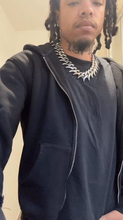 Man with dreadlocks observed in bathroom in Massy