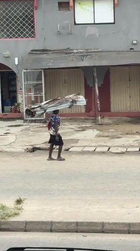 Everyday street life and commerce in Ado, Nigeria