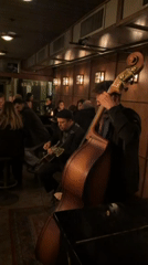 Evening social gathering with live music captured in Tel Aviv