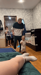Family spending evening together at home in Vesyoloye, Russia