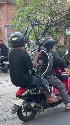 Daily life scenes captured across Ubud District, Indonesia