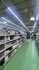 Shopper browses handbags at retail store in Lekki