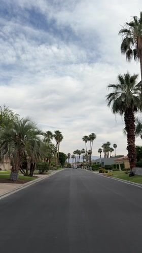 Quiet afternoon scenes captured in La Quinta residential area
