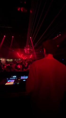 DJ performs at packed Mexico City nightclub