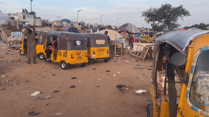 Daily life documented in Galadimawa Village settlement, Nigeria
