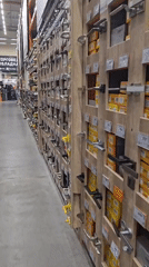 Inside a big-box home goods store in Zhytomyr