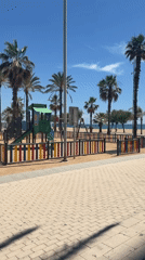 Ordinary summer day documented across Badalona's beaches and streets