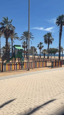 Ordinary summer day documented across Badalona's beaches and streets