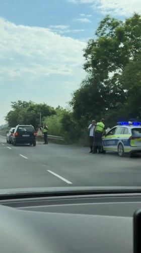 Police presence reported on Burgas highway