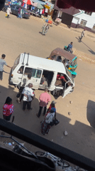 Morning street life documented in Bukuru, Nigeria