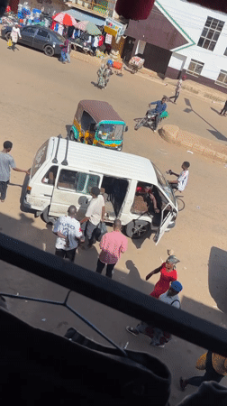 Morning street life documented in Bukuru, Nigeria
