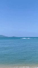Laid-back beach day with water sports and massage signs