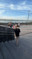 Street performers, exercise enthusiasts enliven Perm riverfront park