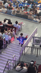 Hockey game scene in Saint Petersburg, from ice to stands