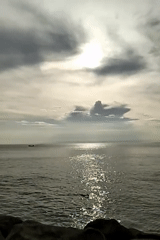 Early morning coastal life documented in Lhokseumawe, Indonesia