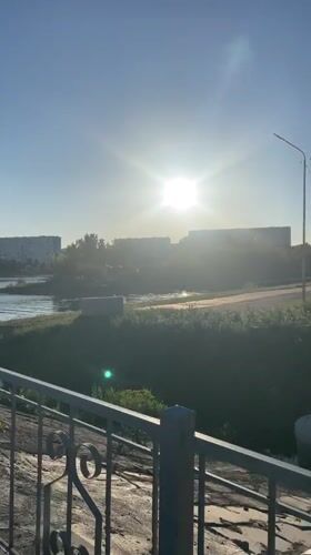 Daytime scenes captured around Kokshetau, Kazakhstan including river and cathedral