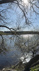 Spring day brings families to Riga parks and waterfront