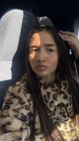 Couple shares quiet moment in car, Welwyn Hatfield