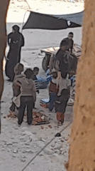 Daily life inside Khan Yunis displacement settlement, July 2026