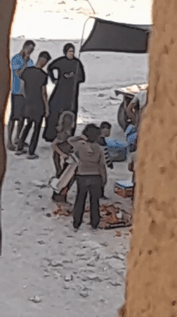 Daily life inside Khan Yunis displacement settlement, July 2026