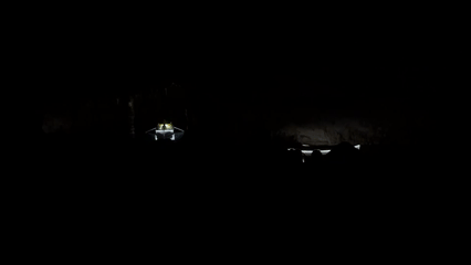Tourists tour Drach and Hams caves in Manacor, Spain