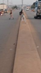 Morning street life captured in Rido, Nigeria