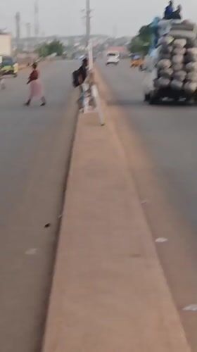 Morning street life captured in Rido, Nigeria